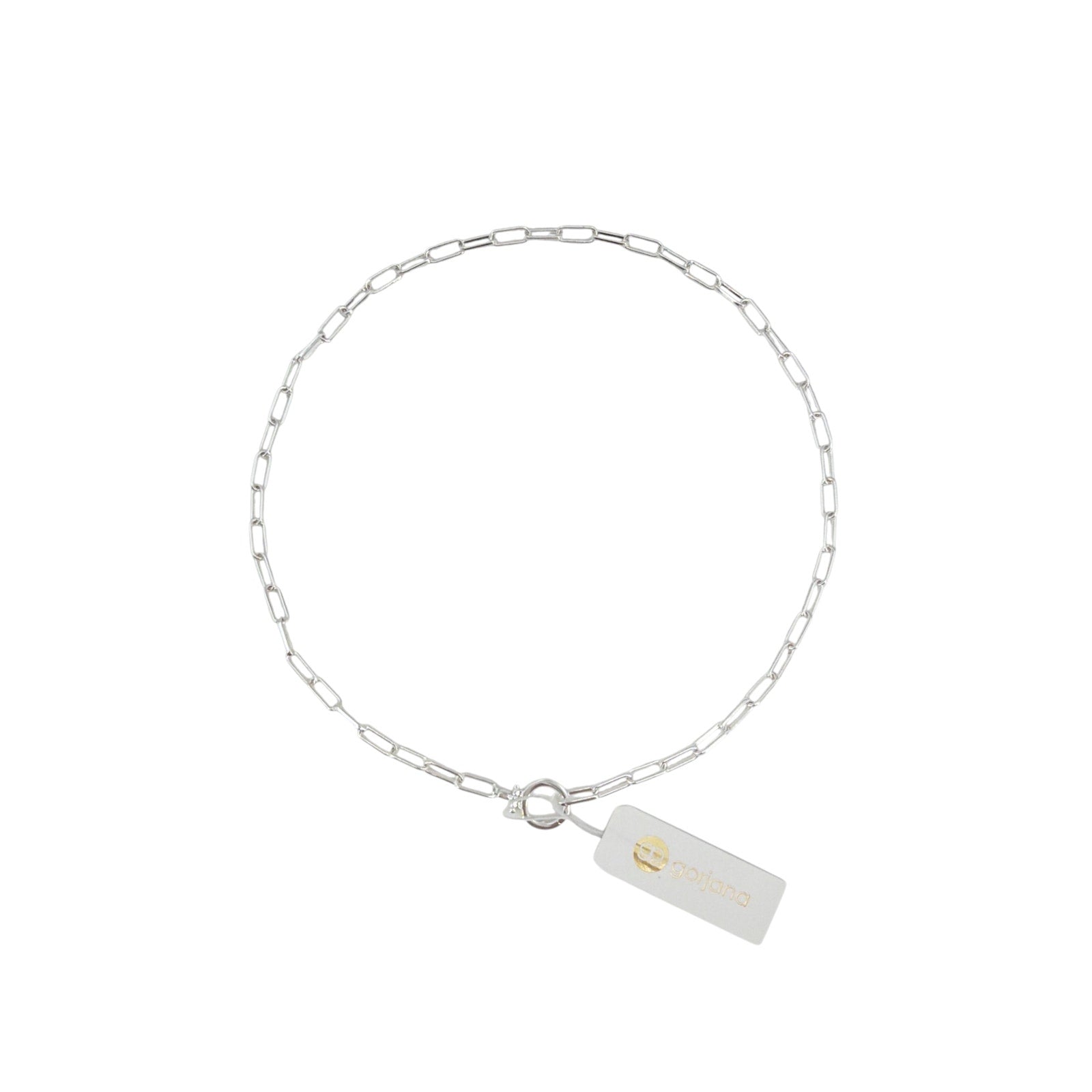 GORJANA Parker Necklace 18" in Silver Gorjana