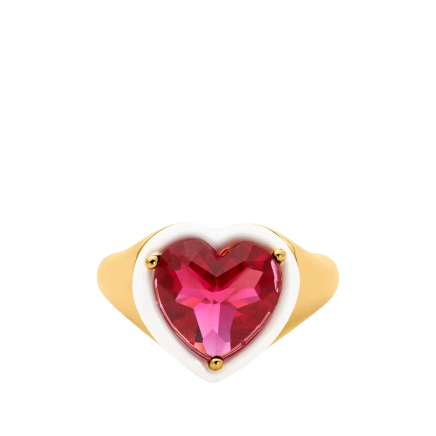 KATE SPADE New York Sweetheart Signet Ring Size 7