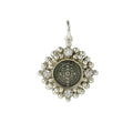VIRGINS SAINTS & ANGELS VSA Petite Cloister San Benito Charm in Silver - flyKAMP