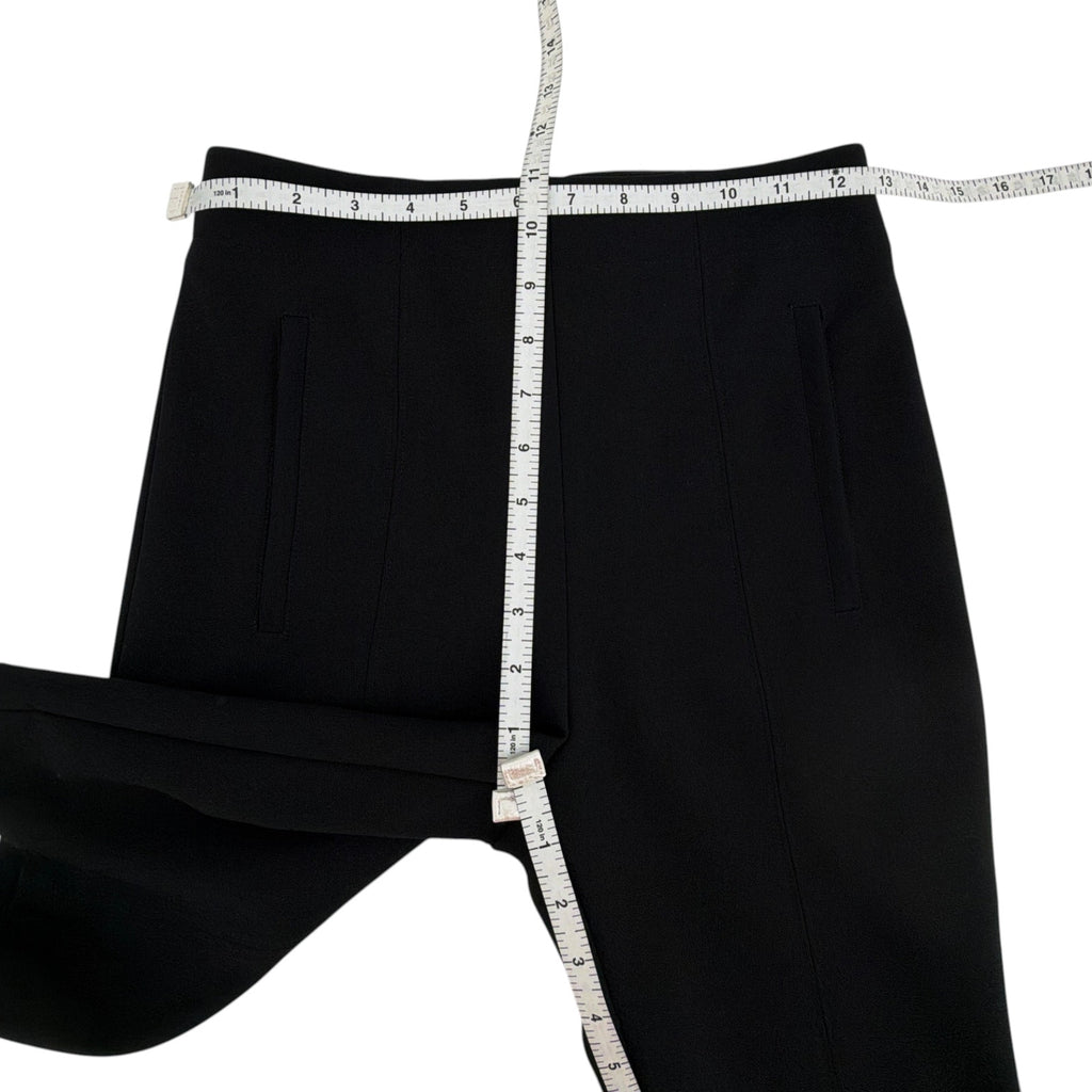 TIBI Anson High Rise Biker Shorts in Black 0 Tibi