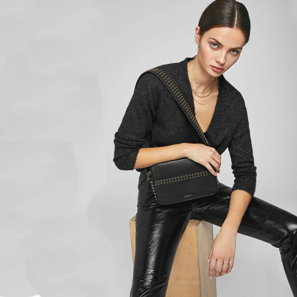 ANINE BING Mason Cardigan in Black S - flyKAMP