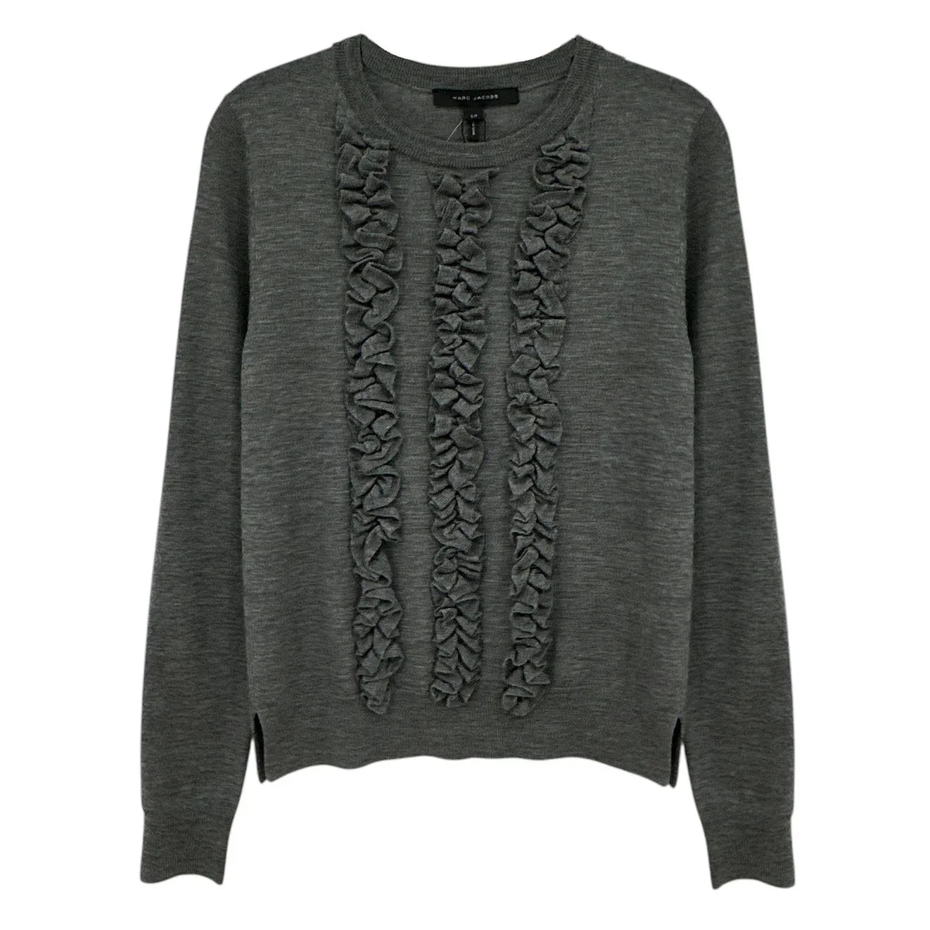 MARC JACOBS Ruffle Merino Wool Sweater S - flyKAMP