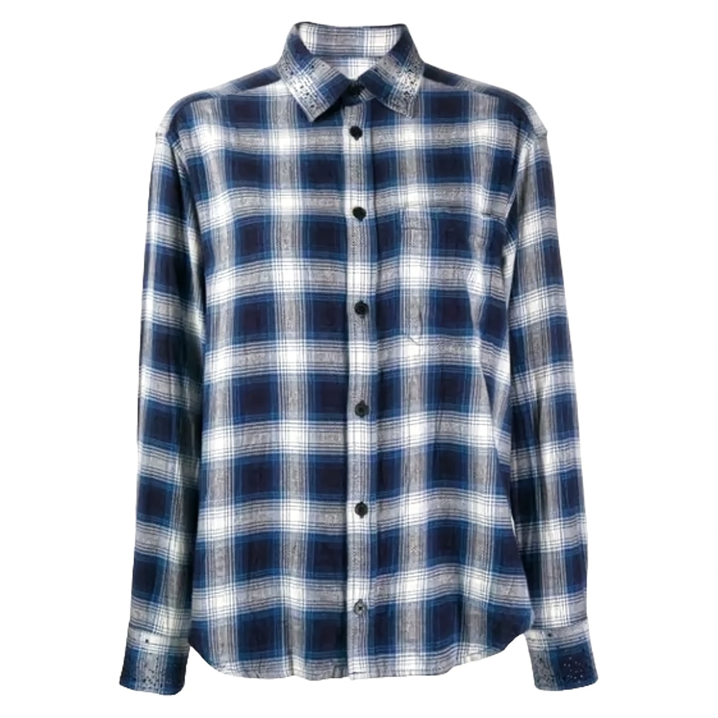 ZADIG & VOLTAIRE Tais Car Rhinestar Embellished Shirt XS