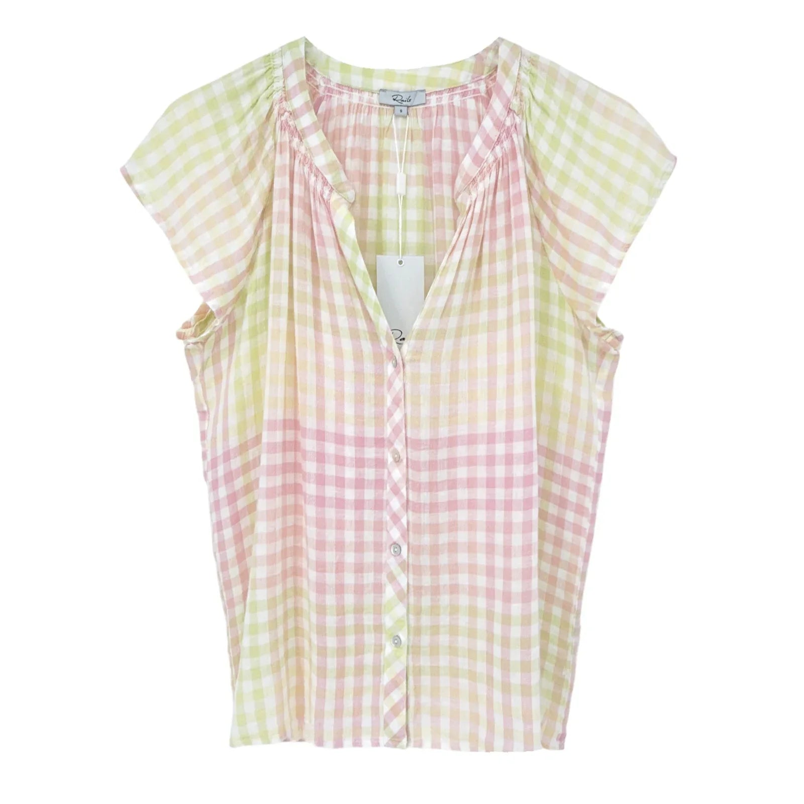 RAILS Alena Top in Lemon Raspberry S - flyKAMP