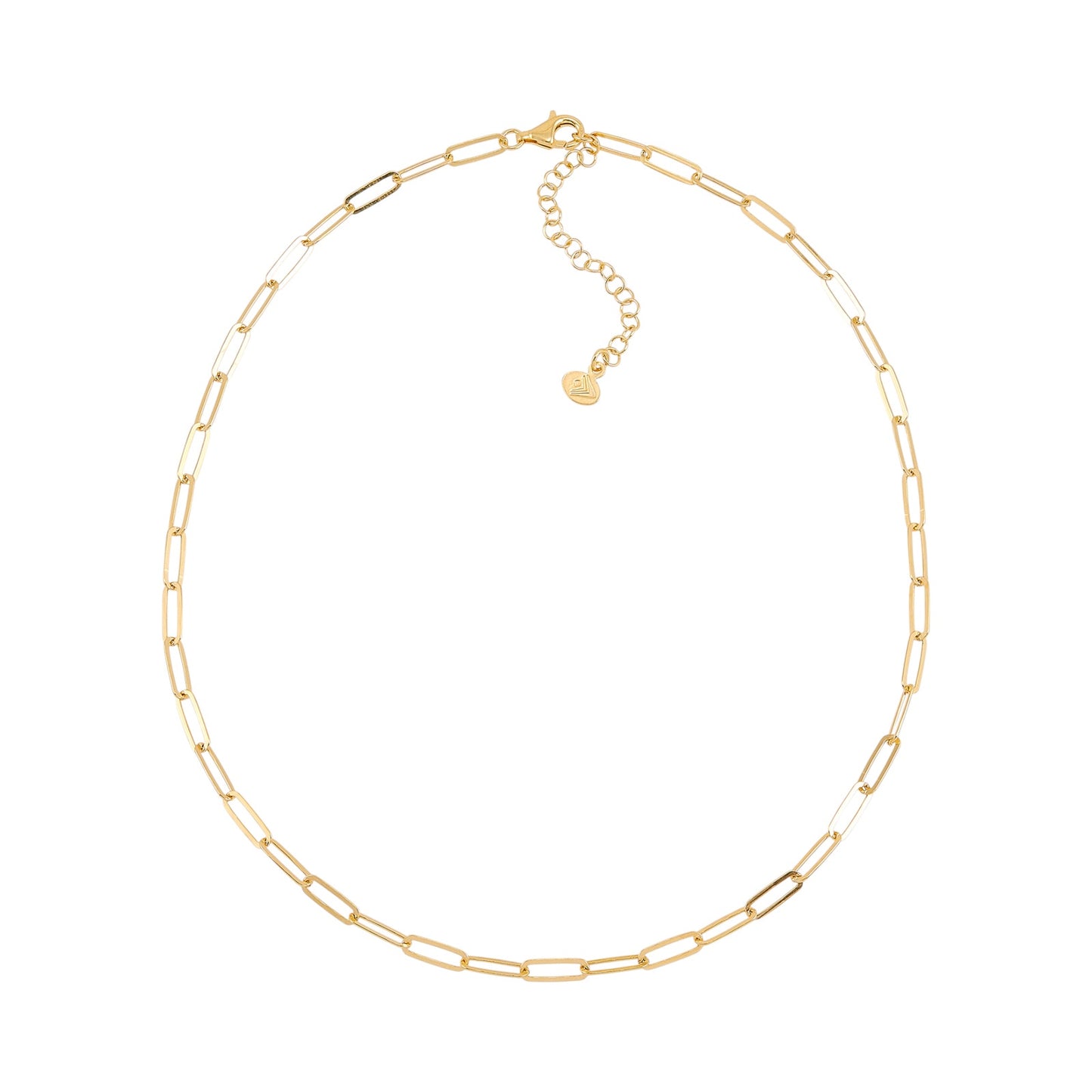 SILPADA Graffetta Matte Necklace in Gold-Plated Silver
