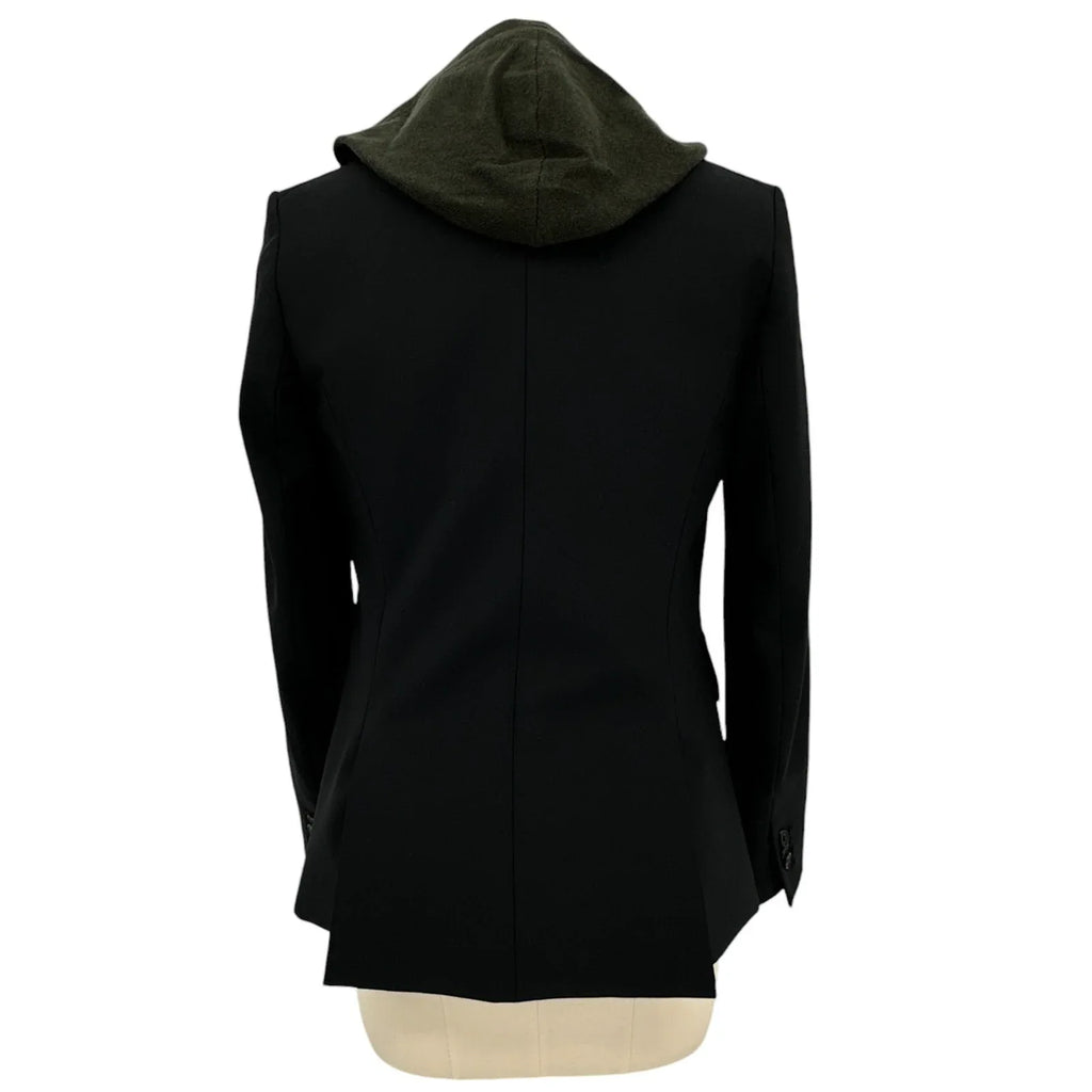 VERONICA BEARD Cashmere Hoodie Dickey || Army - flyKAMP