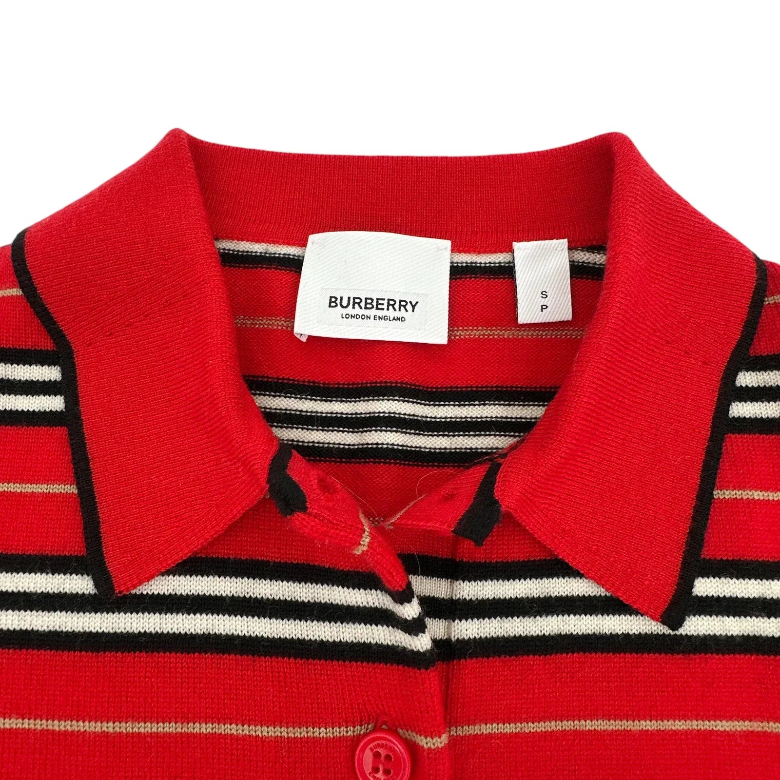 BURBERRY Beaford Merino Wool Polo S - flyKAMP