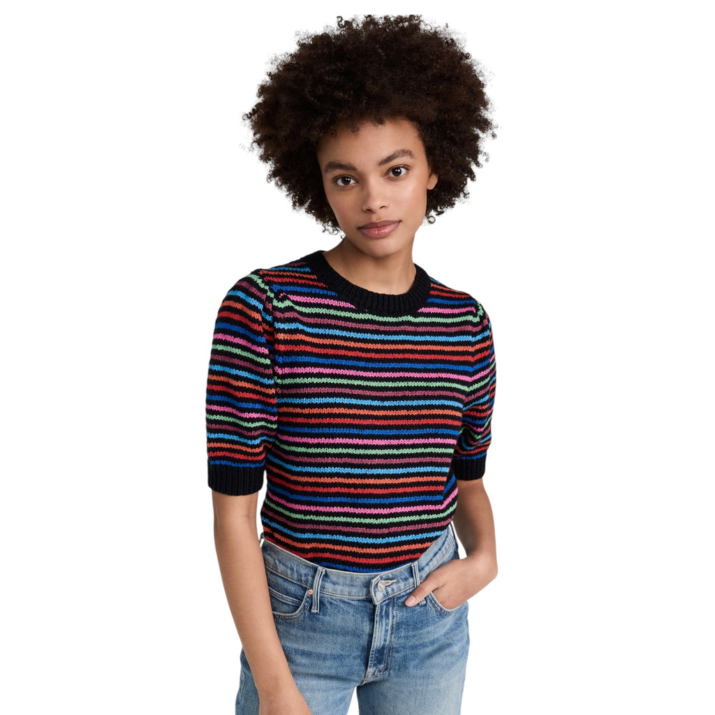 MOTHER The Powder Puff Sweater in Lite Bright L Mother