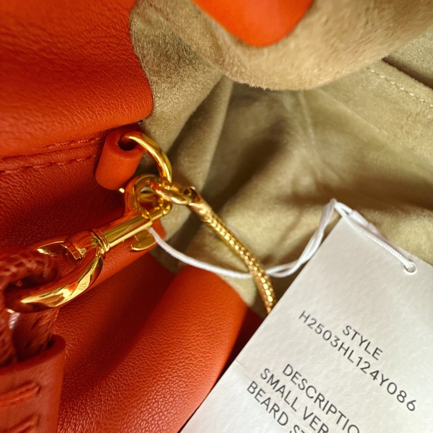 VERONICA BEARD Stash Bag Small in Persimmon