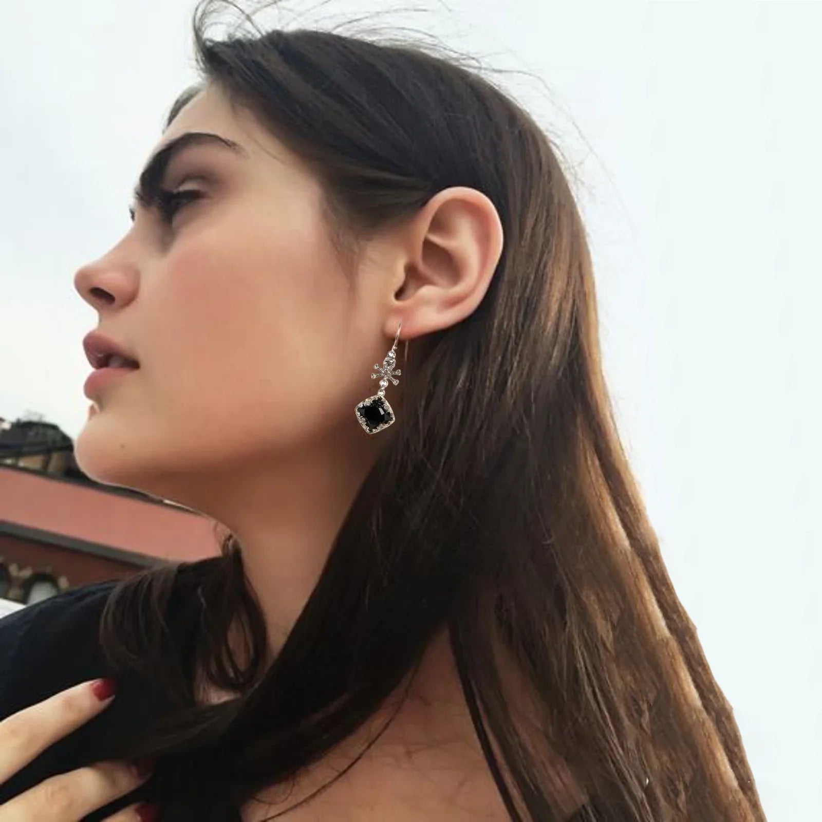 VIRGINS SAINTS & ANGELS VSA Skull Treasure Earrings in Silver - flyKAMP