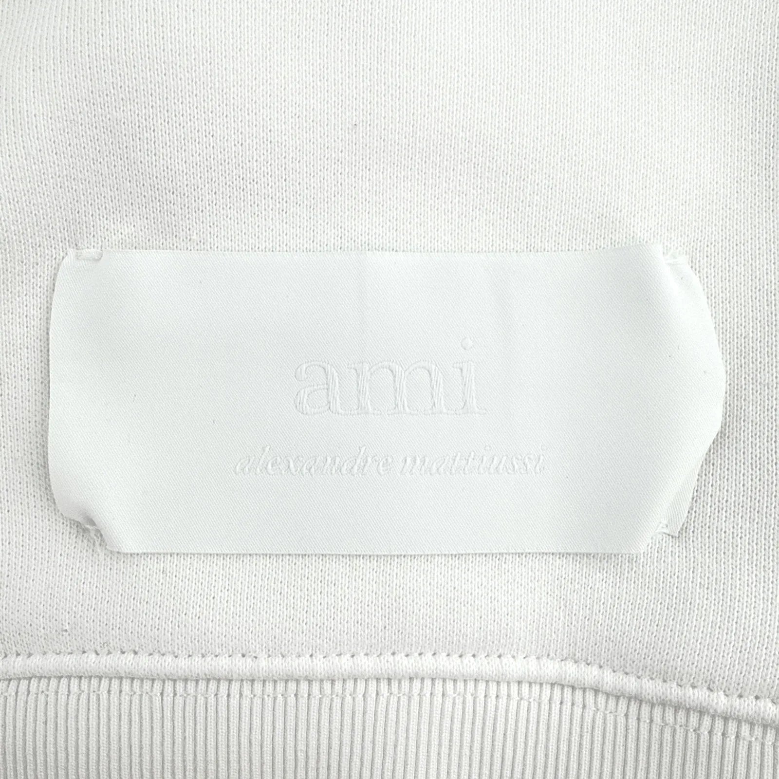 AMI Logo Patch Sweatshirt XS - flyKAMP