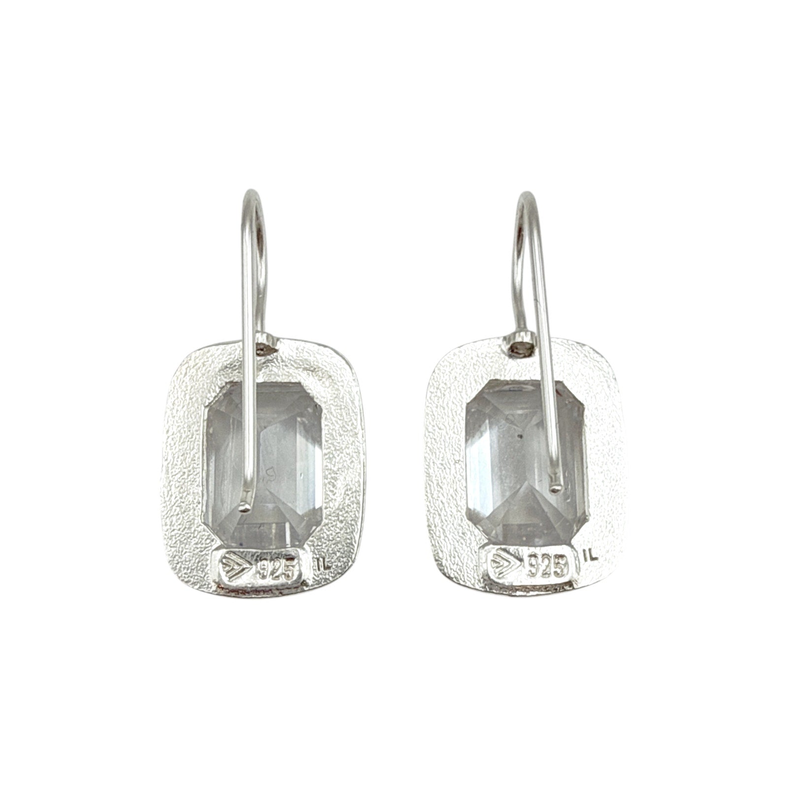 SILPADA Moments to Shine Drop Earrings White Cubic Zirconia