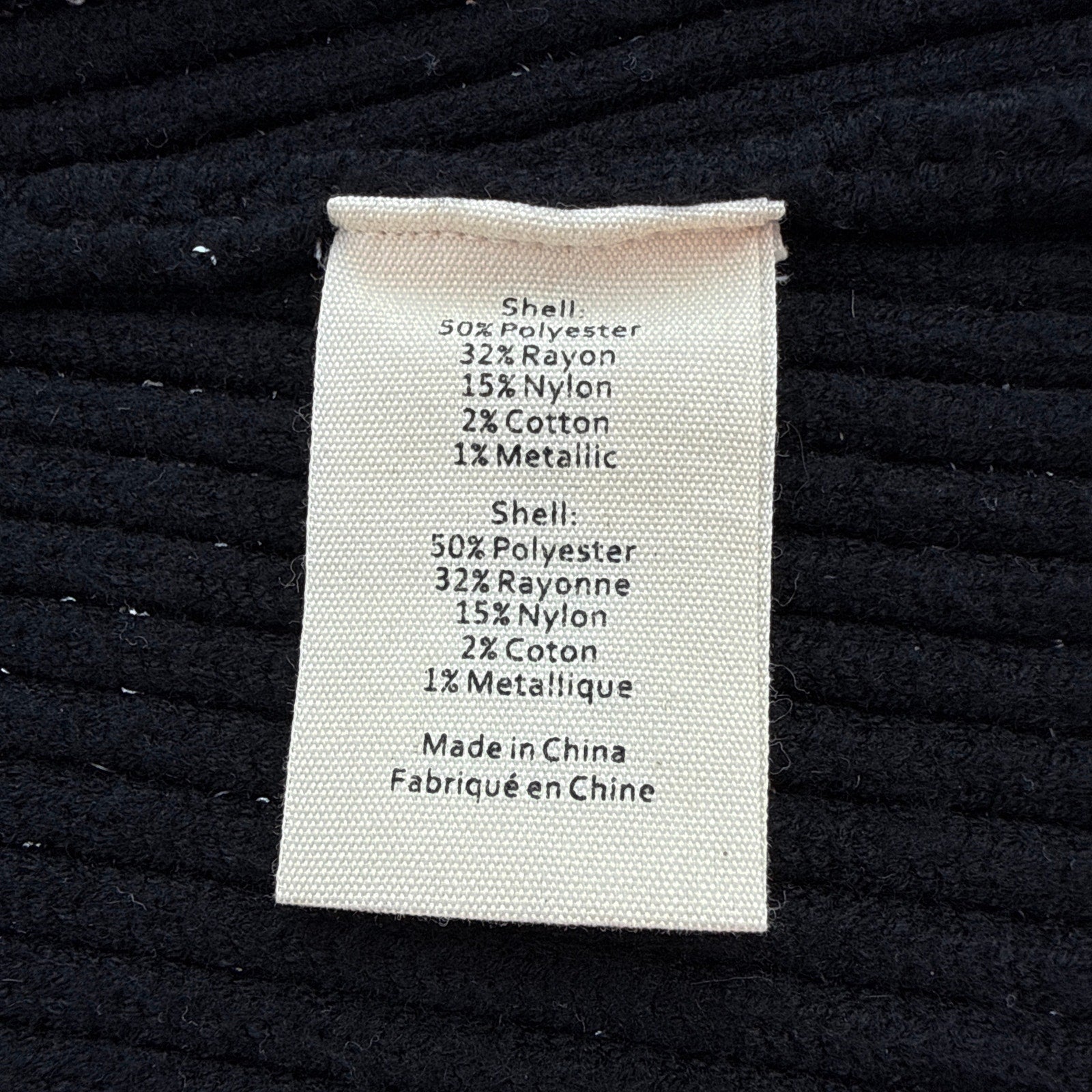 L'AGENCE Leonora Sequin Knit Blazer in Black Silver Sequin S L'Agence