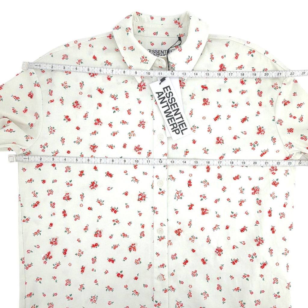ESSENTIEL ANTWERP Ililly Floral Print Oversized Shirt XS Essentiel Antwerp