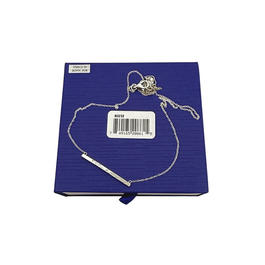 SILPADA Dotted Line Pendant Necklace in Sterling Silver - flyKAMP
