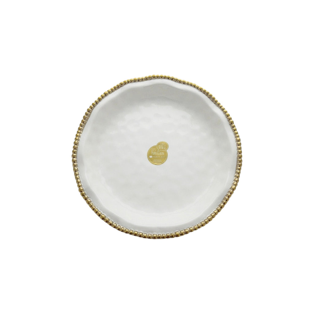 PAMPA BAY Golden Salerno 10" Pie Dish Pampa Bay