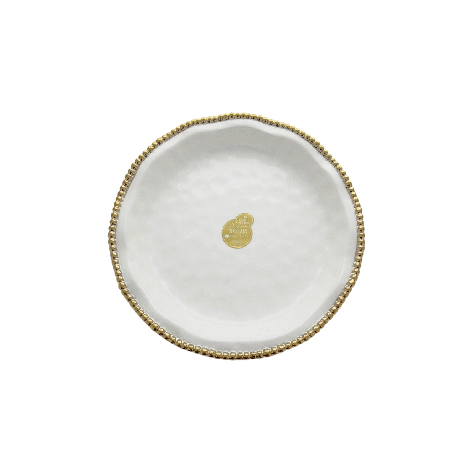 PAMPA BAY Golden Salerno 10" Pie Dish Pampa Bay