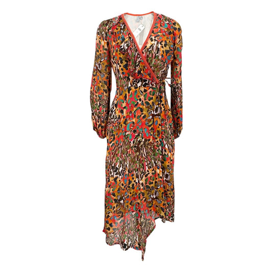 ANTHROPOLOGIE x BL-NK Jenny Maxi Wrap Dress XS