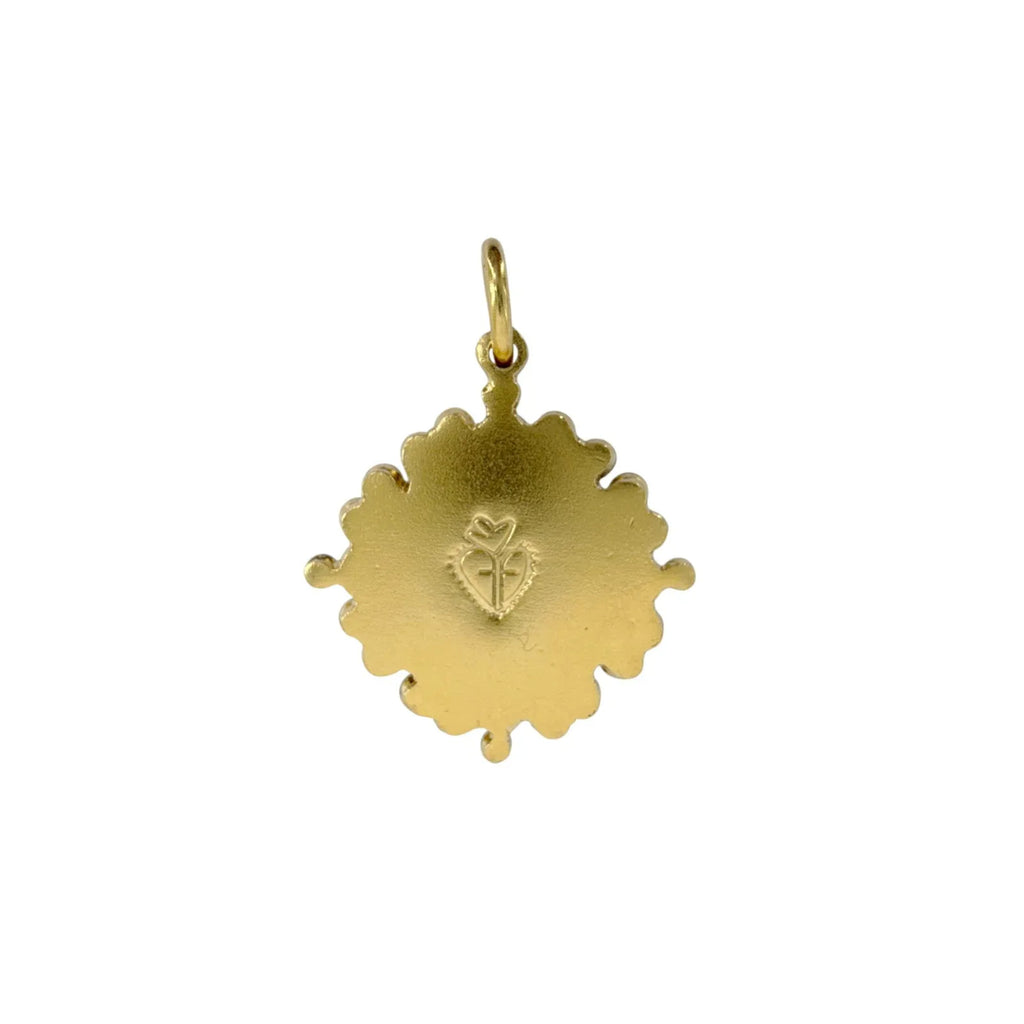 VIRGINS SAINTS & ANGELS VSA Petite Cloister San Benito Charm in Gold - flyKAMP