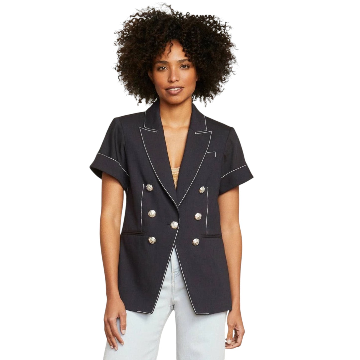 VERONICA BEARD Hastings Dickey Jacket in Navy 6|S