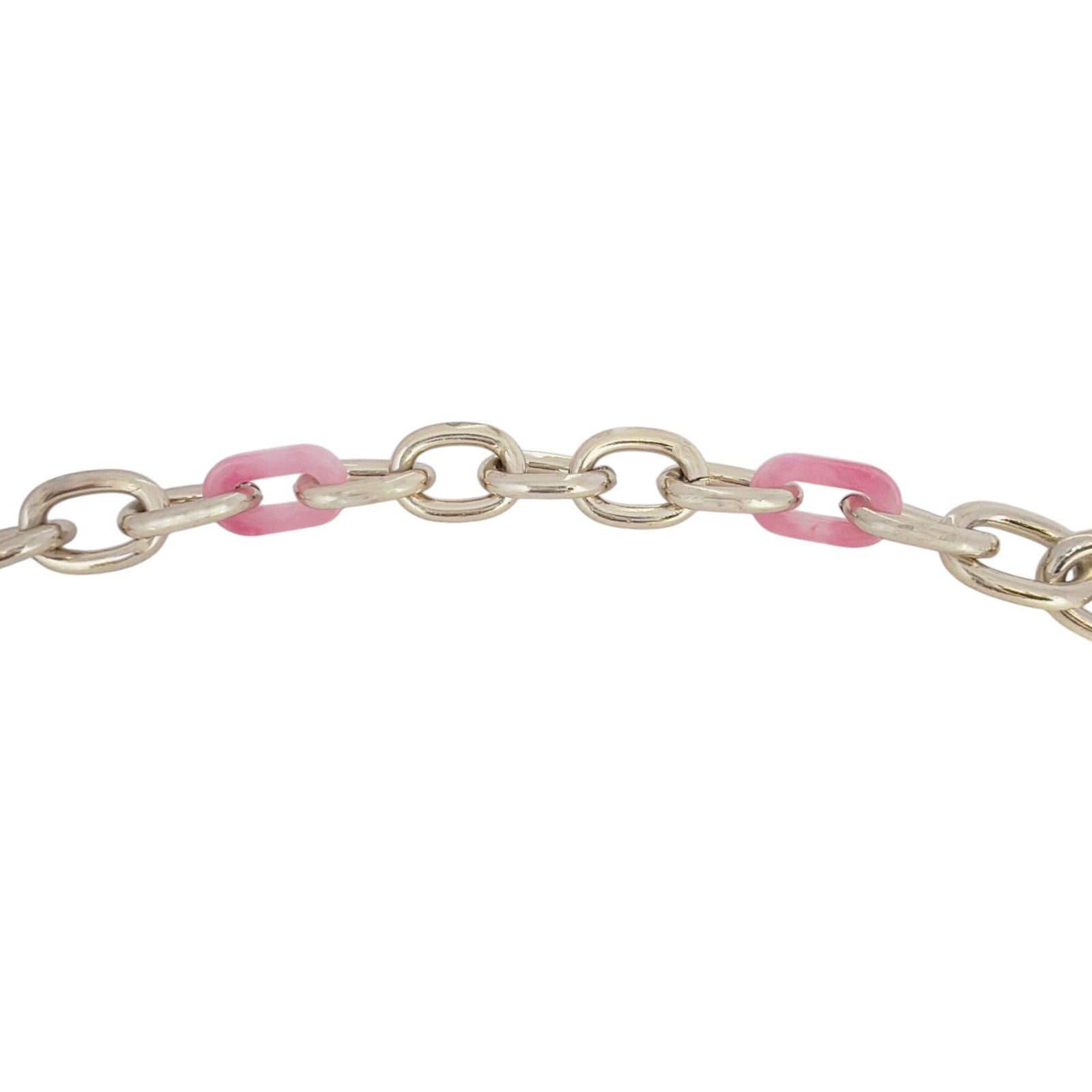 KATE SPADE New York Lock & Spade Chain Link Belt in Pink S/M Kate Spade