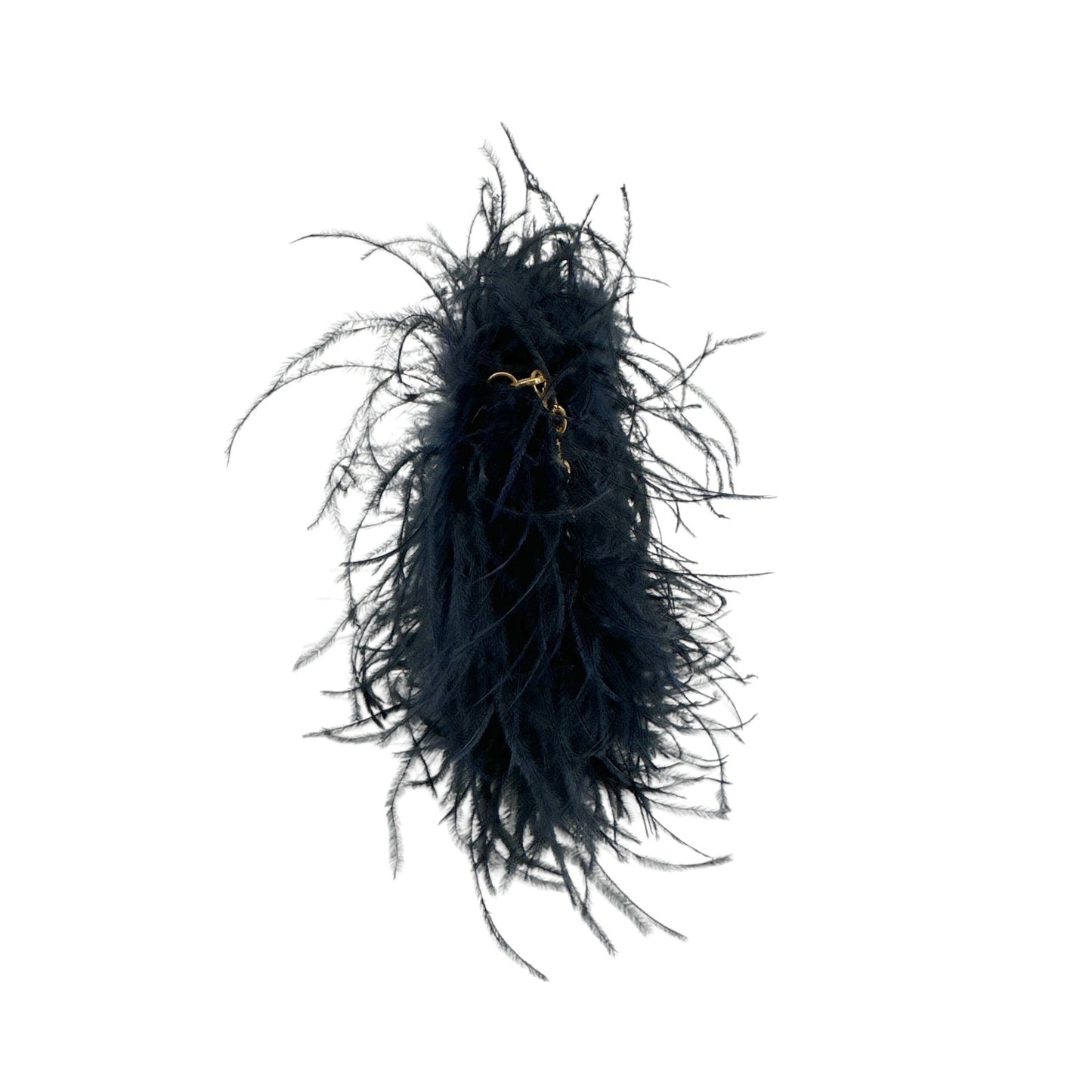 TORY BURCH Ostrich Feather Bag