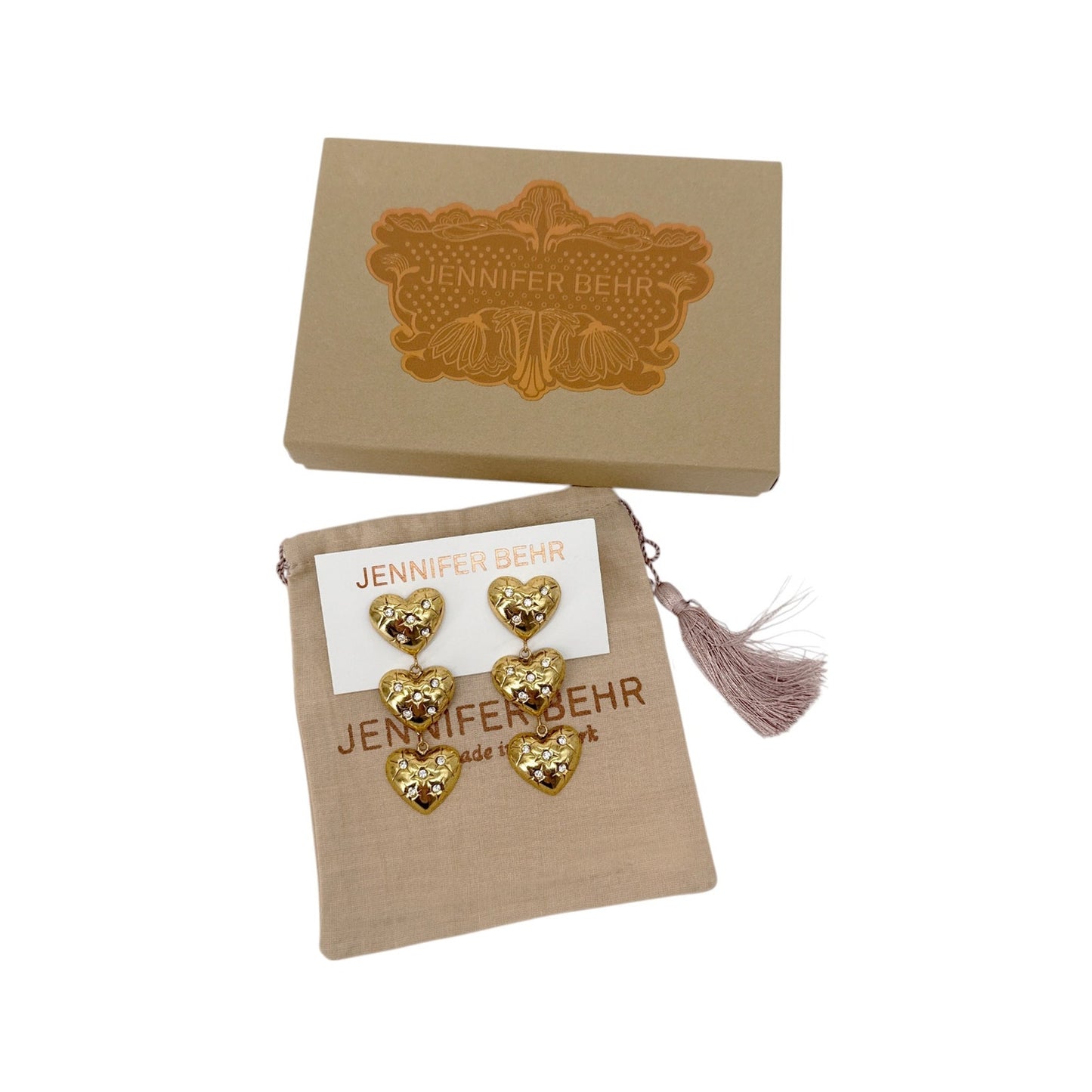 JENNIFER BEHR Harlow Earrings in Gold