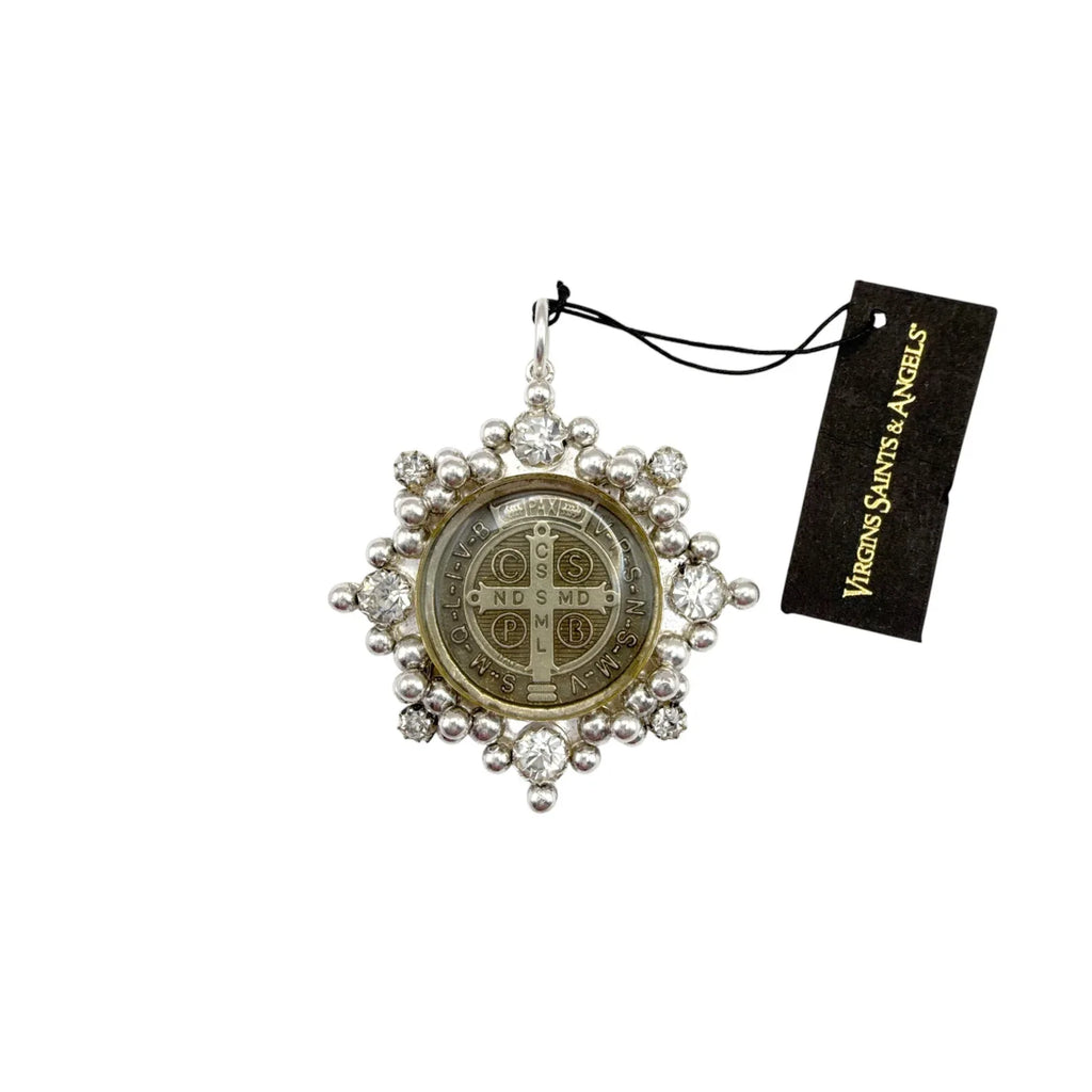 VIRGINS SAINTS & ANGELS VSA Cloister San Benito Charm in Silver - flyKAMP
