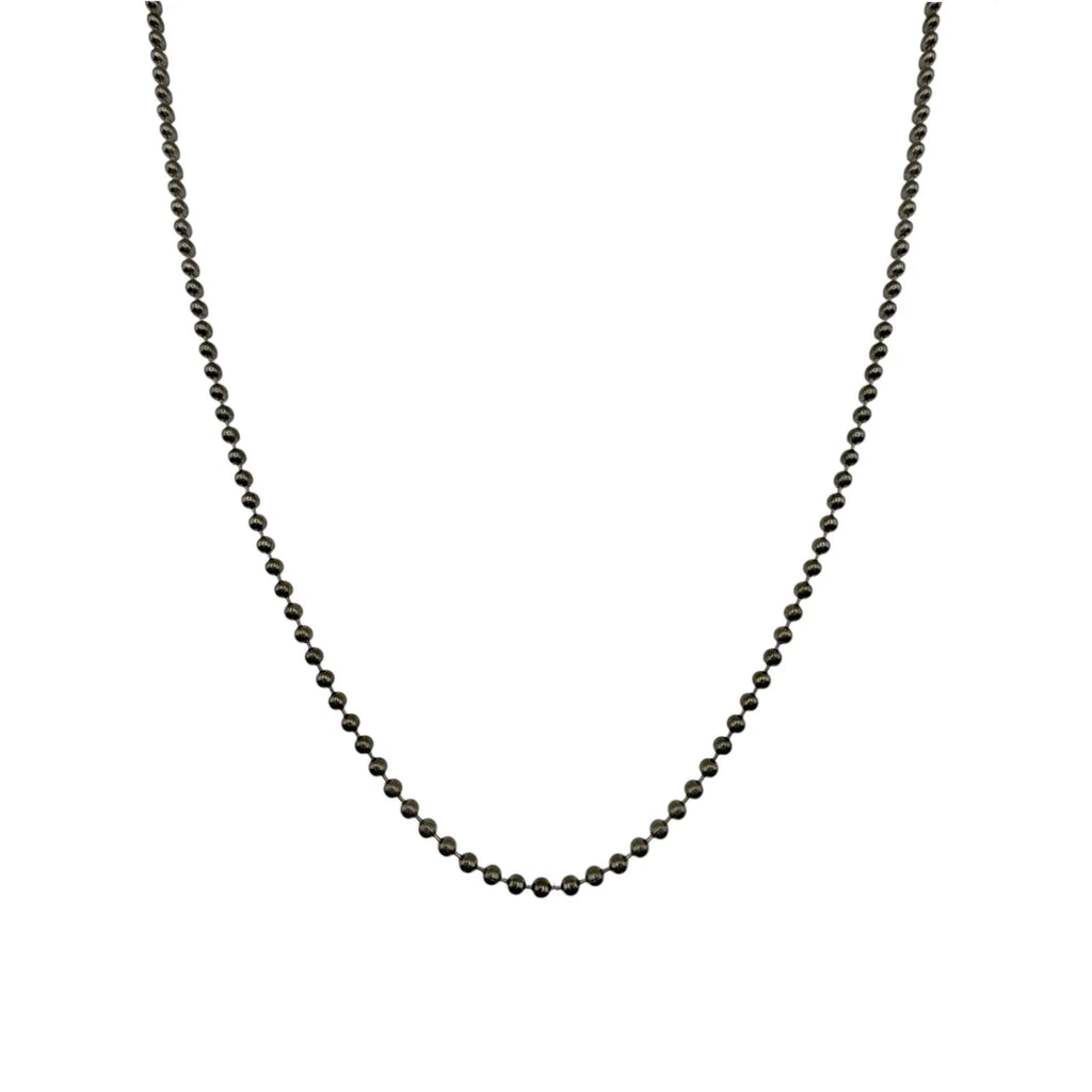 VIRGINS SAINTS & ANGELS VSA Bronze Ball Chain Plated in Gunmetal - flyKAMP