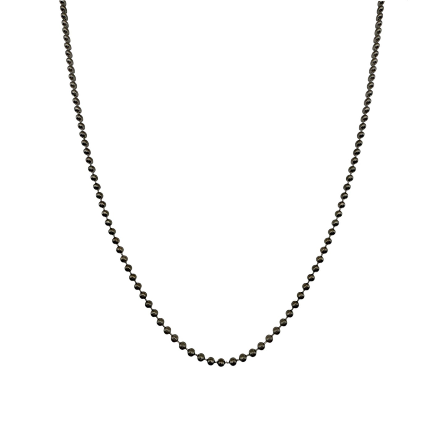 VIRGINS SAINTS & ANGELS VSA Bronze Ball Chain Plated in Gunmetal