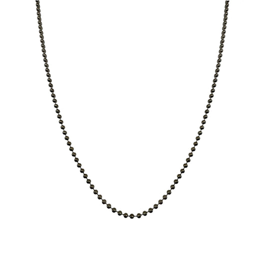 VIRGINS SAINTS & ANGELS VSA Bronze Ball Chain Plated in Gunmetal