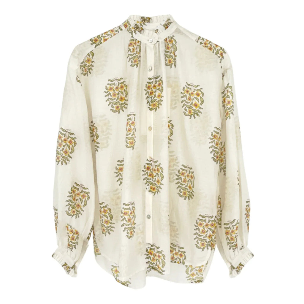 ALIX of BOHEMIA Poet Buttercup Blouse S - flyKAMP