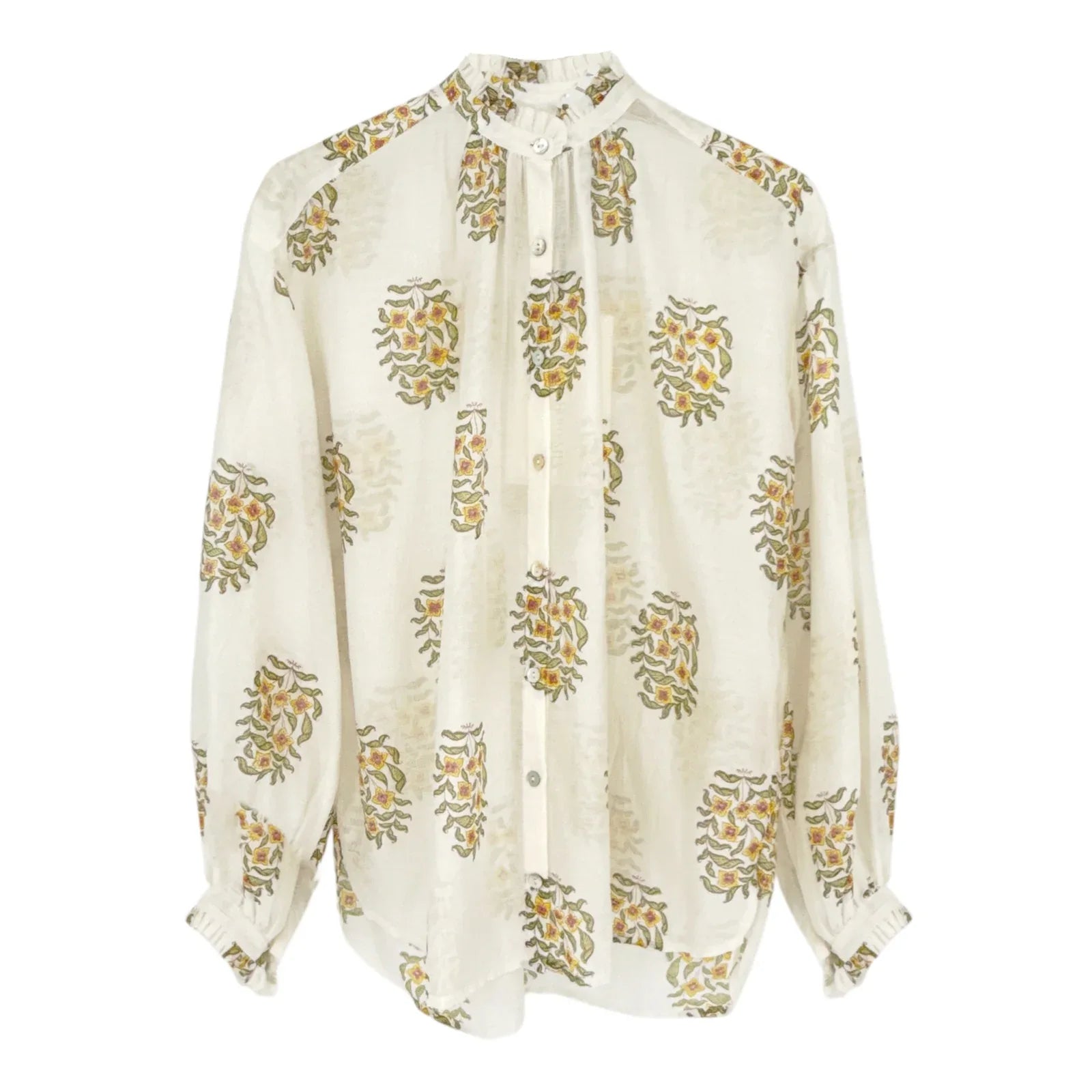 ALIX of BOHEMIA Poet Buttercup Blouse S - flyKAMP