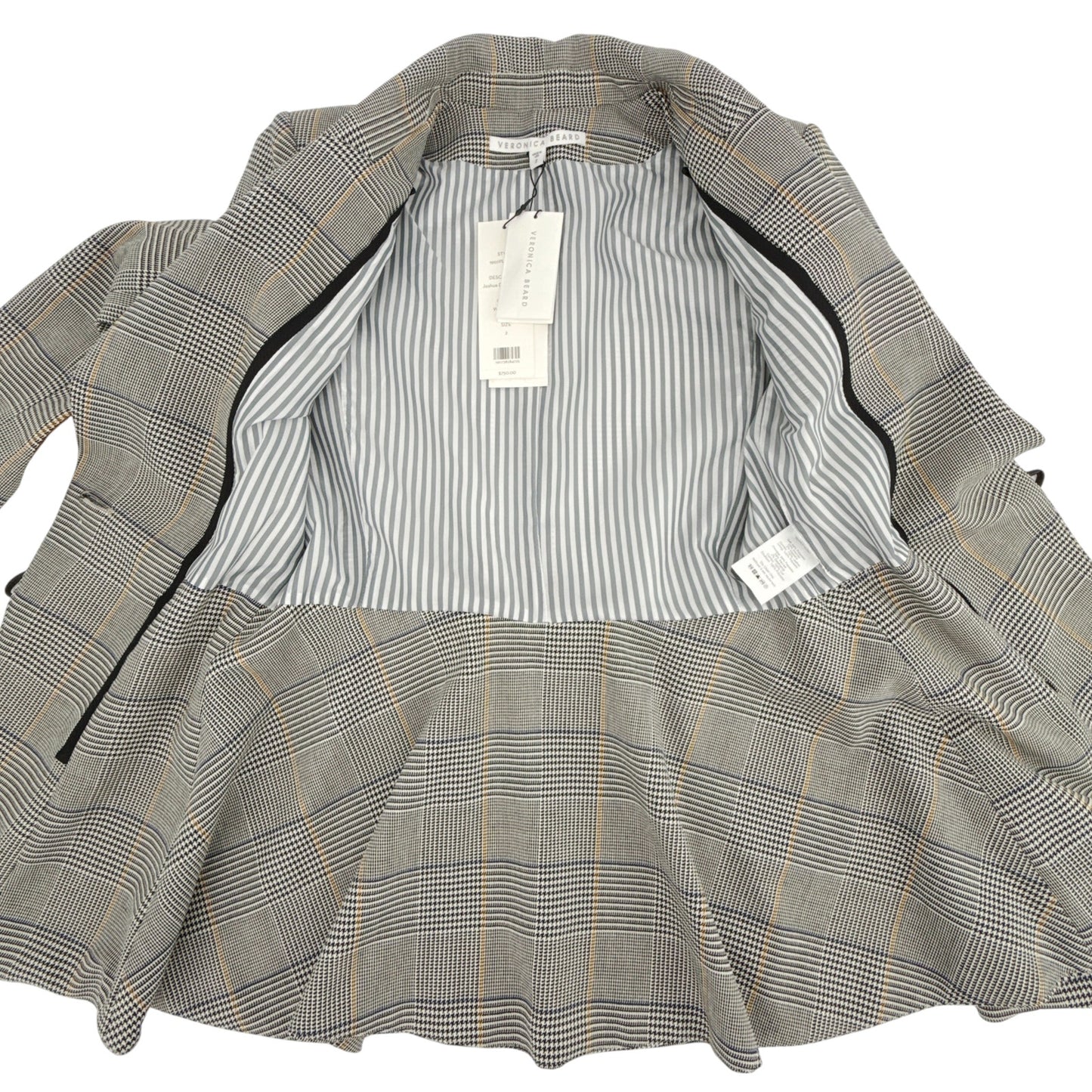 VERONICA BEARD Joshua Dickey Jacket White Multi 2|XS