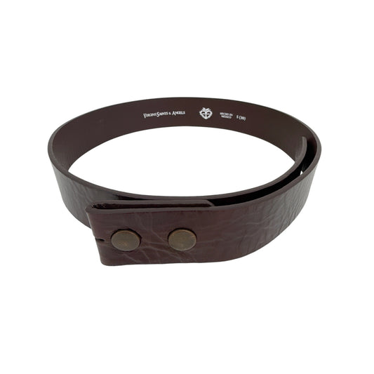 VIRGINS SAINTS & ANGELS VSA Belt Strap 1.5 in Brown S