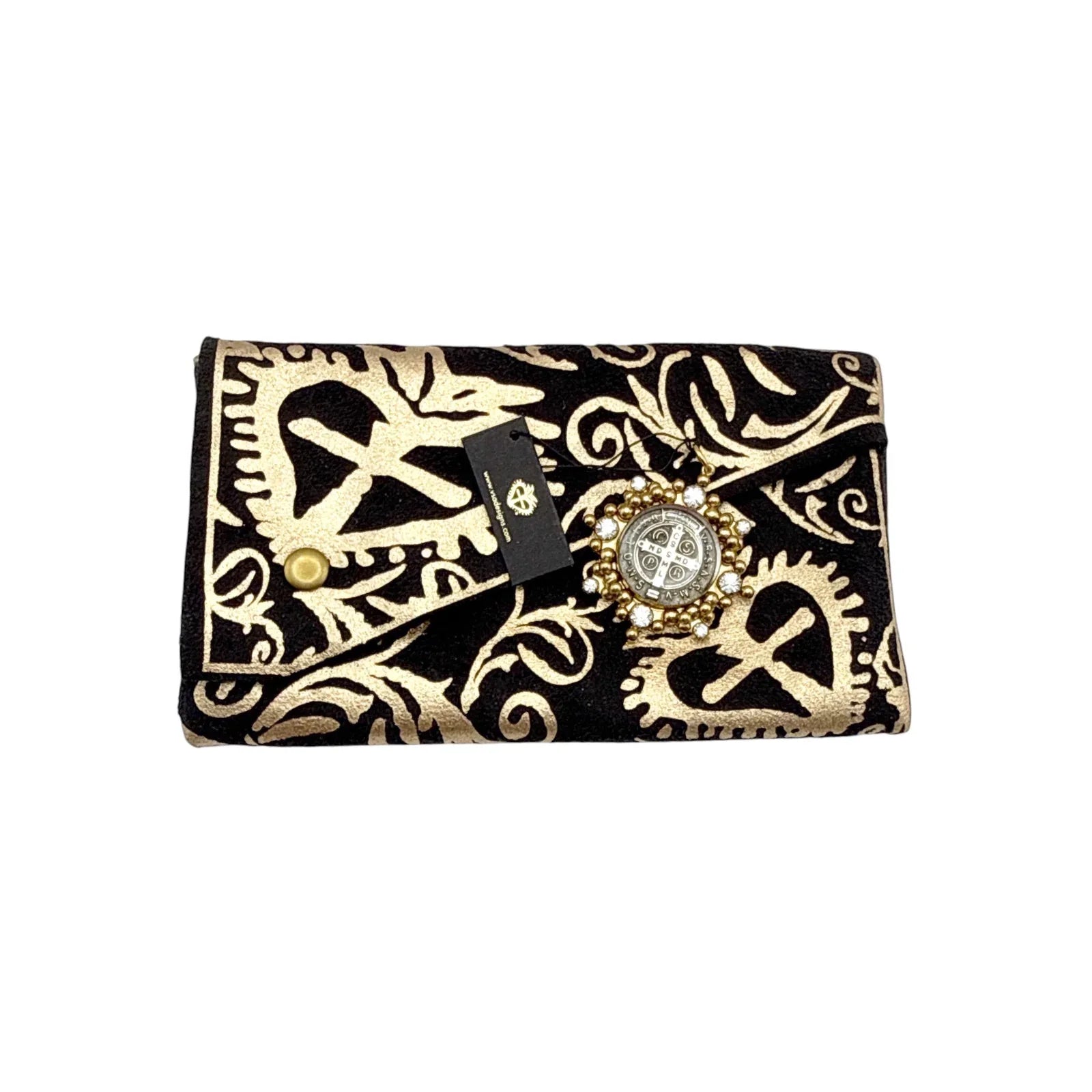 VIRGINS SAINTS & ANGELS VSA Cloister San Benito Charm in Gold - flyKAMP