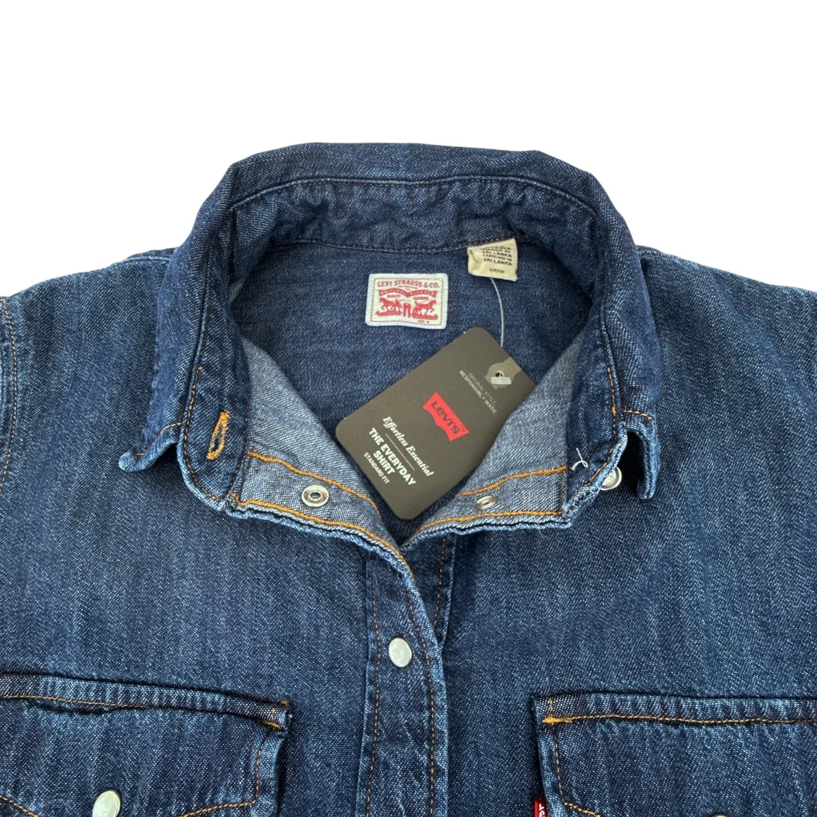 LEVI'S Iconic Western Shirt in Air Space 3 S - flyKAMP