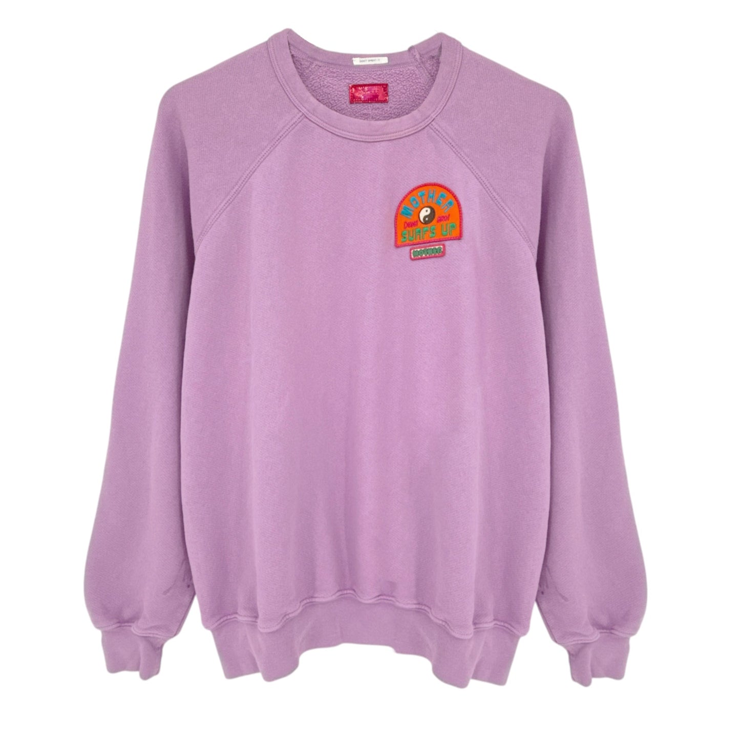 MOTHER The Biggie Concert Sweatshirt in Mother Surf S