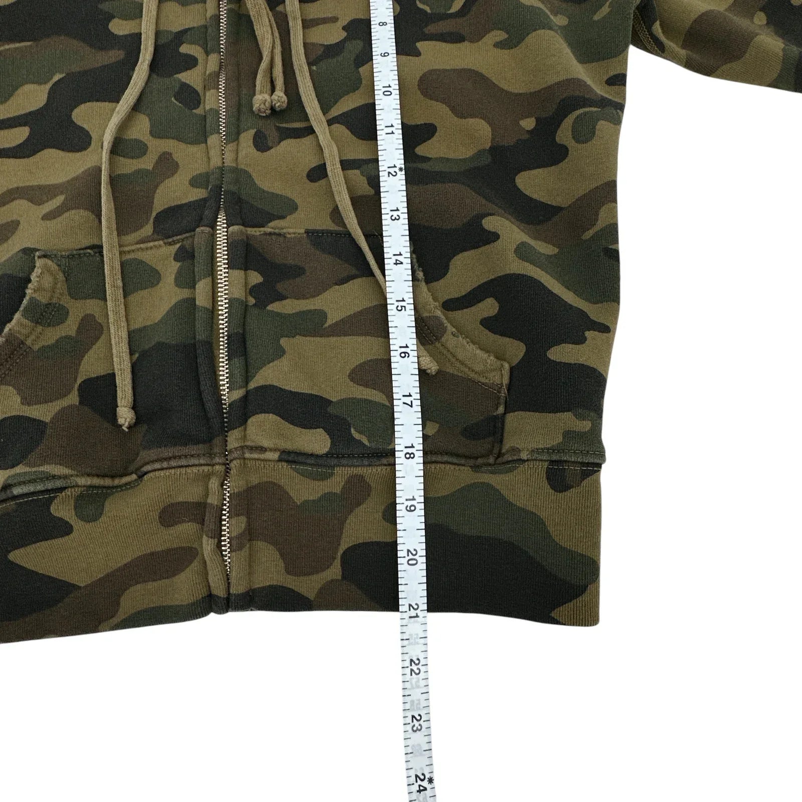 NILI LOTAN New York Callie Zip Up Hoodie In Camouflage Print XS - flyKAMP