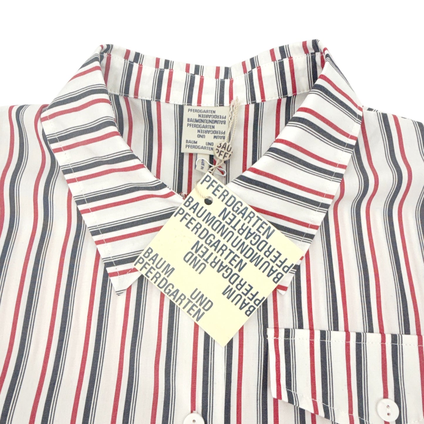 BAUM UND PFERDGARTEN Bryce Blouse Haute Red Stripe FR36|US4|S