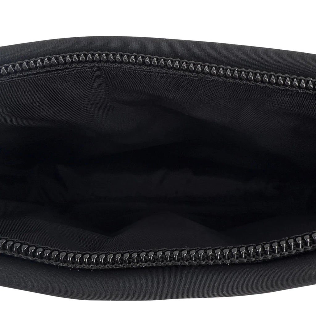 KATE SPADE New York Spade Flower Quilted Cosmetic Pouch in Black - flyKAMP
