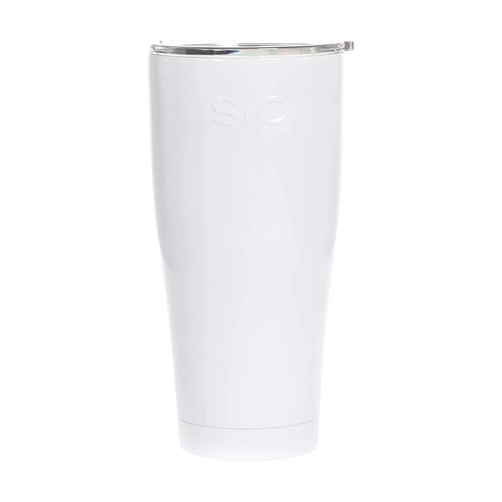 SIC Seriously Ice Cold 30 oz Tumbler in Gloss Ice White - flyKAMP