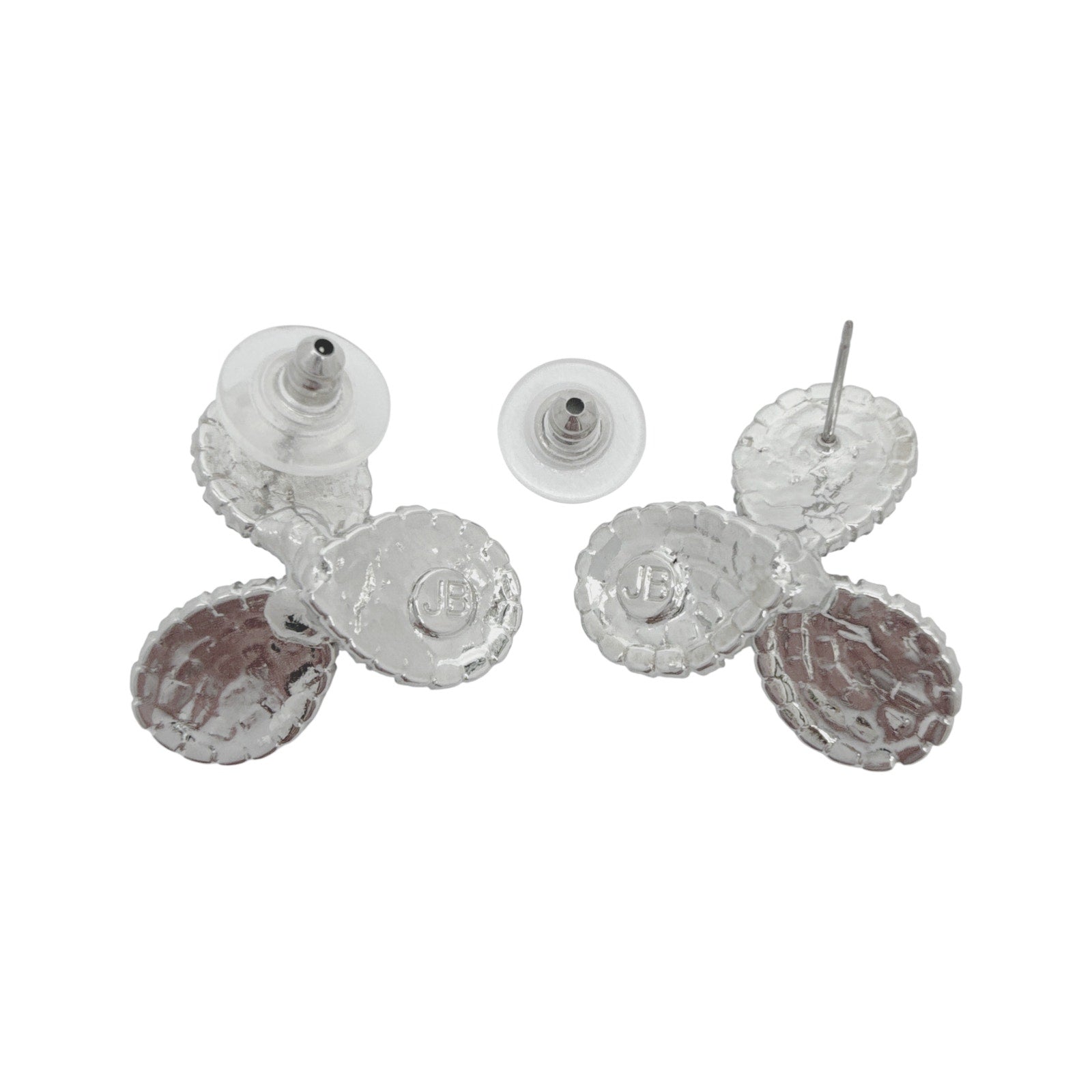 JENNIFER BEHR Amerie Crystal Flower Stud Earrings