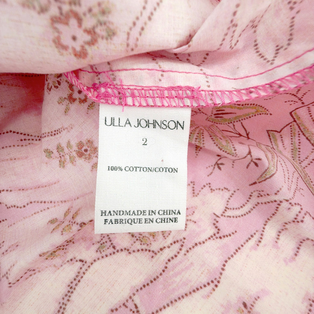 ULLA JOHNSON Lei Top in Camellia 2 Ulla Johnson