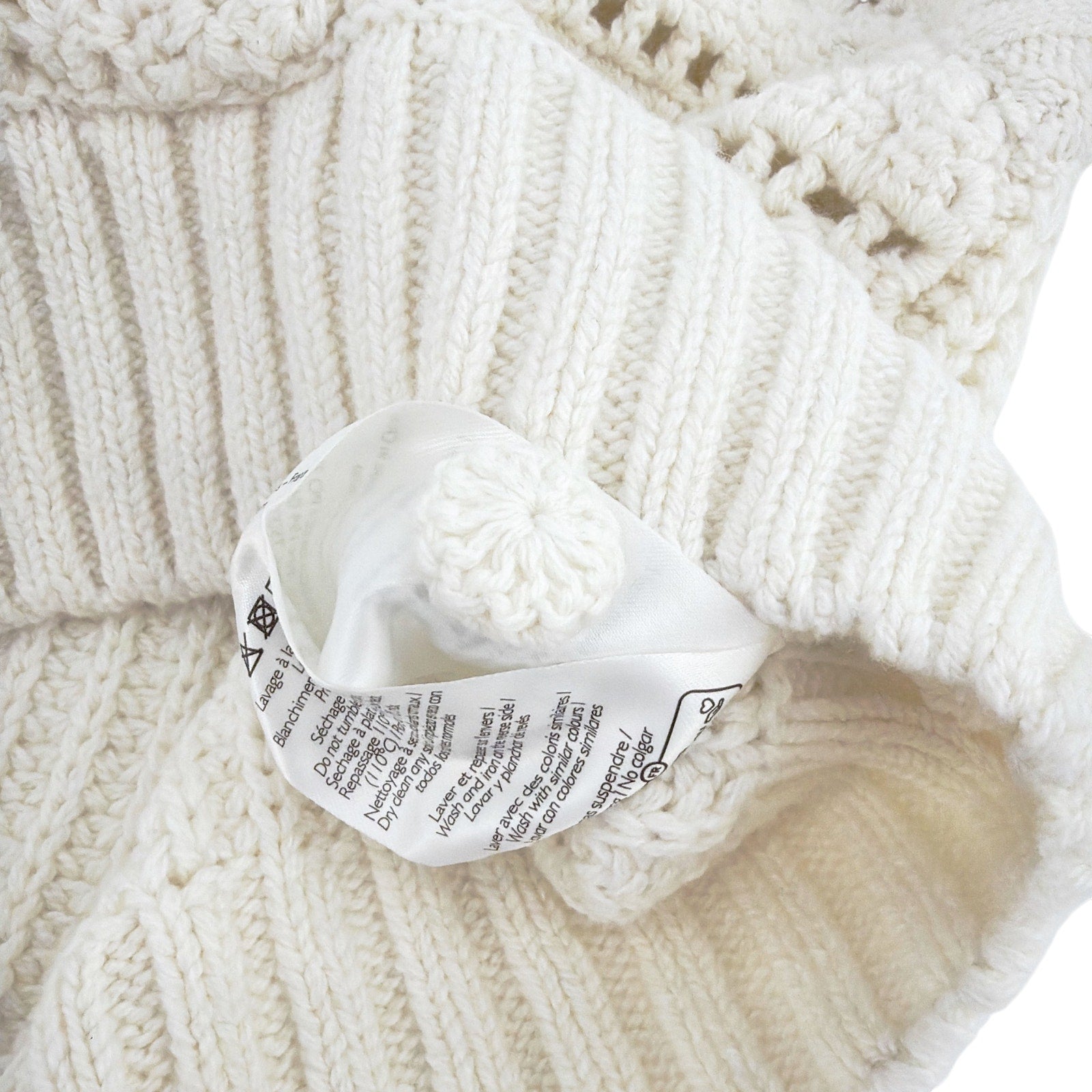 SEZANE Orso Cardigan in Ecru Sézane