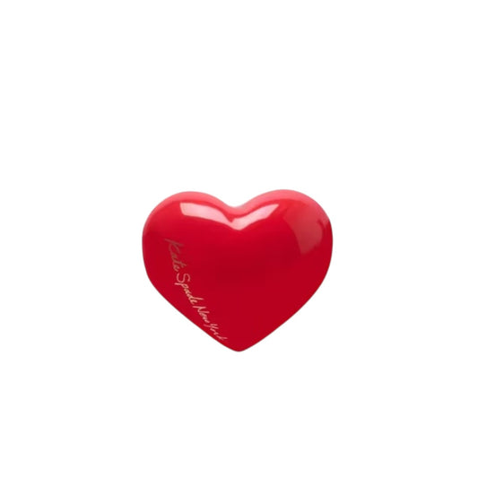 KATE SPADE Heart You Statement Ring in Red 6