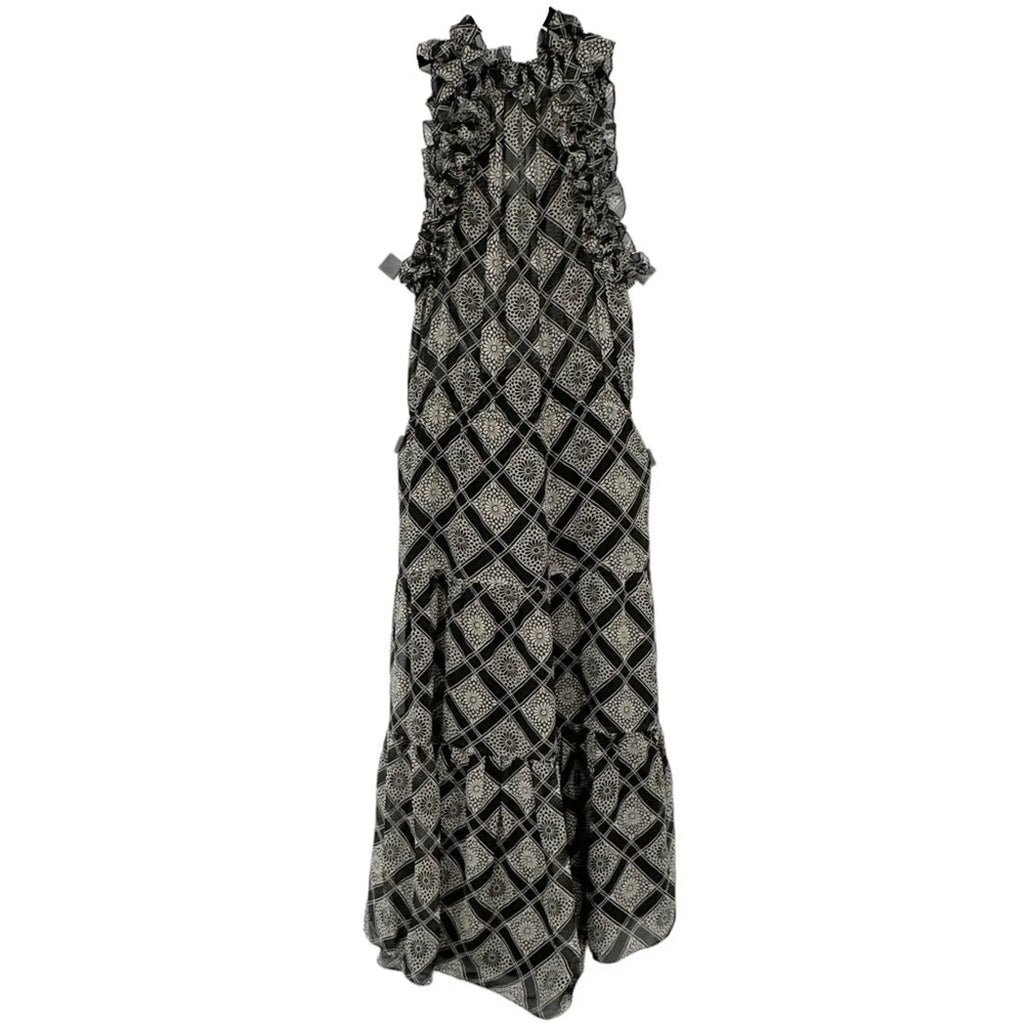 FIGUE Gabriella Silk Dress XS - flyKAMP