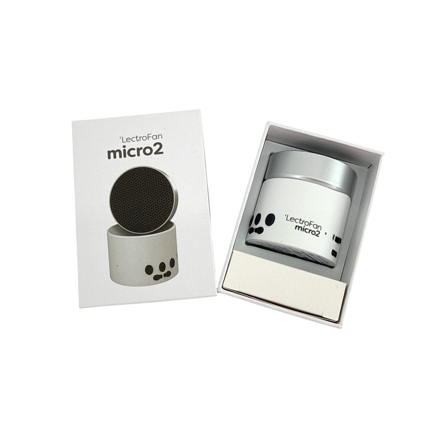 LECTROFAN Micro2 Portable Bluetooth Speaker Sound Machine & Carrying Case