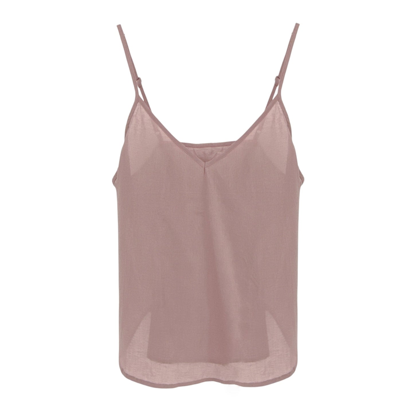 FARM RIO Pleated Yoke Blouse Light Pink S