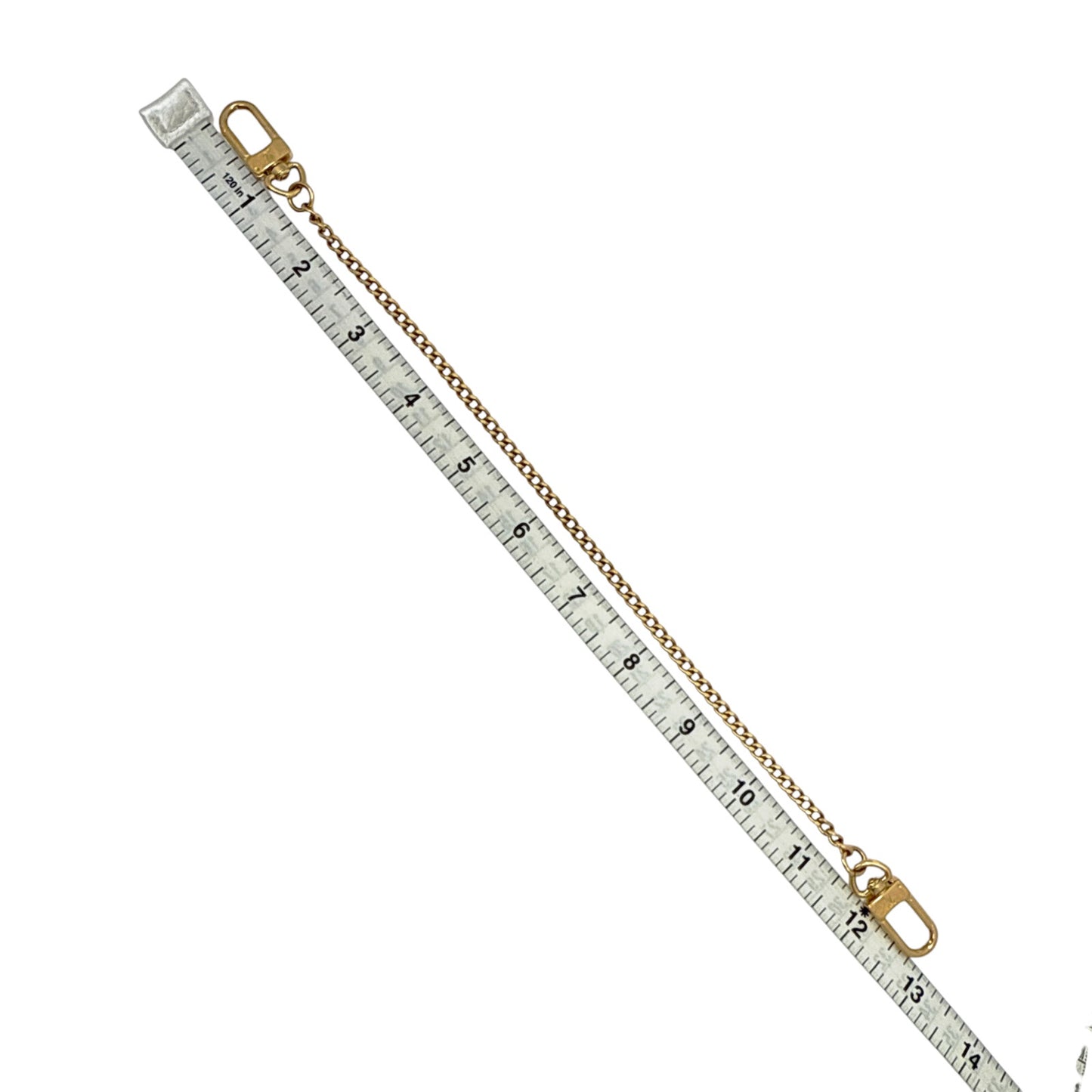 LOUIS VUITTON Chain Strap in Gold